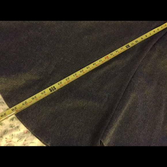 NWT Lord & Taylor lined grey tweed skirt - Picture 3 of 15